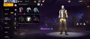 Conta lv15 com rei caveira - Free Fire