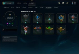 Conta League Of Legends Gold C/ Vários Campeões E Skins LOL