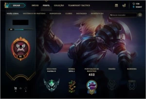 Conta lol + 370 skins + Platina IV - League of Legends