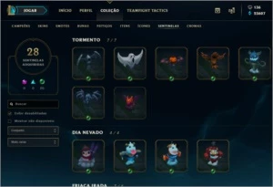 Conta lol + 370 skins + Platina IV - League of Legends