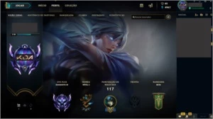 Conta de lol Diamante 3 - League of Legends