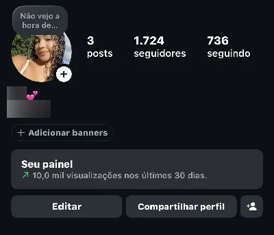Conta Instagram Feminina Com Mais De 1700 Seguidores Reais - Redes Sociais
