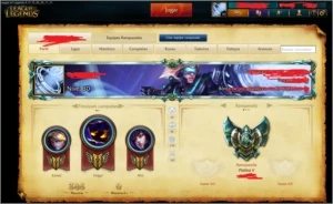Conta Plat V/com borda de plat/season 3 - League of Legends LOL