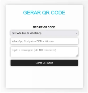 Script Para Gerar de QR Code - Atualizado - Serviços Digitais