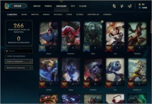 Conta B1 - Todas Ultimates - 98 Champs - League of Legends LOL