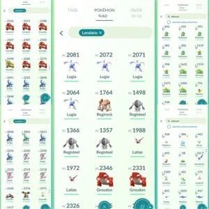 Conta Pokemon Go Nível 40 - Pokémon