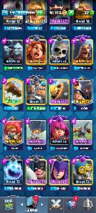Conta Clash Royale no preço