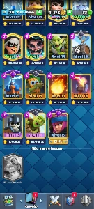 Conta Clash Royale no preço