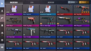 Conta standoff 2 com cla e umas skinzinha