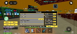 Conta com 4 v4 e várias gamepass - Roblox