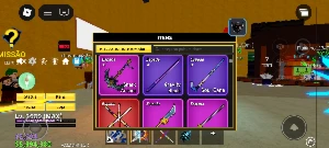 Conta com 4 v4 e várias gamepass - Roblox