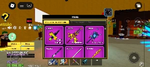 Conta com 4 v4 e várias gamepass - Roblox