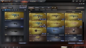 Barrinha de Ouro com M4 VIP+Personagem VIP+EMAIL ON - Crossfire