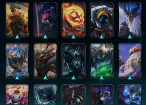 Conta Diamante 3 com 487 skins. Preço negociável - League of Legends LOL