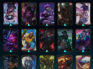 Conta Diamante 3 com 487 skins. Preço negociável - League of Legends LOL