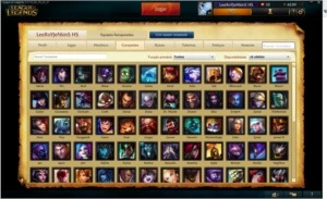 Conta League of legends LOL