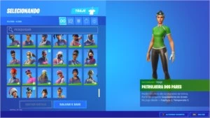Conta de Fortnite + de 250 skins ( wonder, minty). PC apenas
