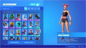 Conta de Fortnite + de 250 skins ( wonder, minty). PC apenas