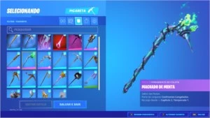 Conta de Fortnite + de 250 skins ( wonder, minty). PC apenas
