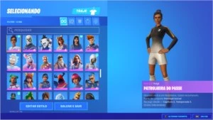 Conta de Fortnite + de 250 skins ( wonder, minty). PC apenas