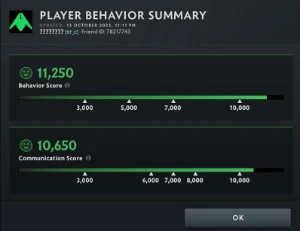 Conta Dota 2 5450 Mmr 10K De Behavior + Cs 2 Prime