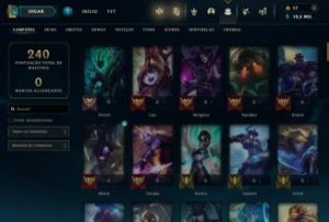 Conta League of Legends Full Acesso - 104 champs e 104 skins LOL