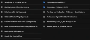 Várias Cheat Tables - Outros