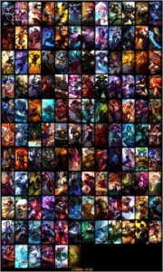 CONTA DE LOL TODOS OS CHAMPIONS E 124 SKINS - League of Legends