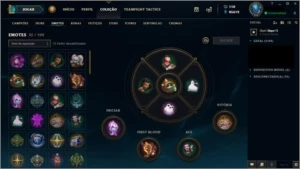 CONTA PLATINA II COM TODOS OS CHAMPS E MUITAS SKINS - League of Legends LOL