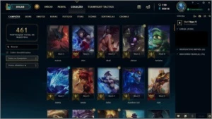 CONTA PLATINA II COM TODOS OS CHAMPS E MUITAS SKINS - League of Legends LOL