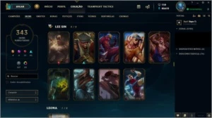 CONTA PLATINA II COM TODOS OS CHAMPS E MUITAS SKINS - League of Legends LOL