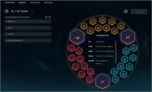 Conta LoL gold 2 , 124 skins épicas, 6 pag de runa completas - League of Legends