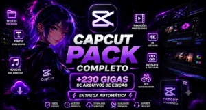 🚀 Capcut Pack Completo +230Gb De Arquivos De Edição - Arte Digital Artes Canva