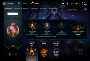 Conta ouro 4 com TODOS os champs e 307 skins + Kayle Juiza - League of Legends LOL