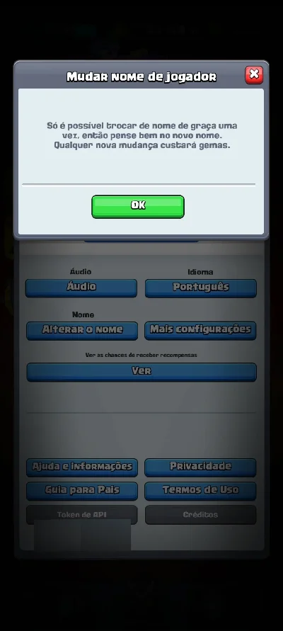 Conta clash royale bem evoluída.