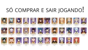 GENSHIN IMPACT | AR58 | NA SERVER | 13 - 5* | SÓ VEM!