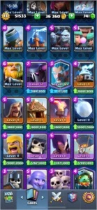 CLASH ROYALE CONTA BARATO DEMAIS