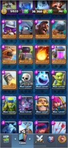 CLASH ROYALE CONTA BARATO DEMAIS