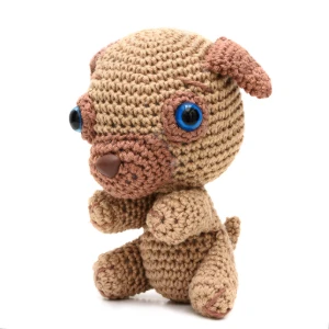 Cachorro Pug em Amigurumi - Artesanato e Personalizados