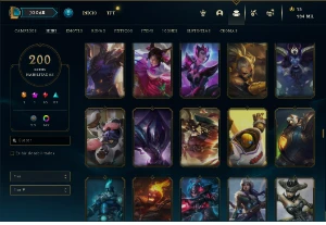 Conta LoL nivel 1118 200 skins incluindo lux elementalista - League of Legends