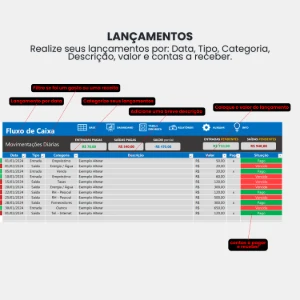 Planilha financeira pessoal completa - Planilhas e Dashboards