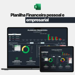 Planilha financeira pessoal completa - Planilhas e Dashboards