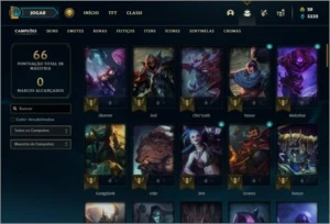 Conta unranked com Corki Ovni, Kayle Juiza e Rammus Rei - League of Legends LOL