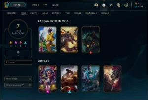 CONTA LOL PRATA 1 - League of Legends