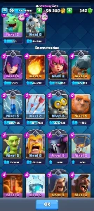 Conta Clash Royale 3000 Troféus