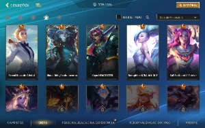Conta lol: wild rift com diversas skins - League of Legends: Wild Rift LOL WR