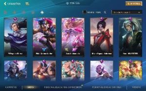 Conta lol: wild rift com diversas skins - League of Legends: Wild Rift LOL WR
