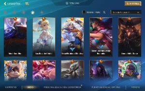 Conta lol: wild rift com diversas skins - League of Legends: Wild Rift LOL WR