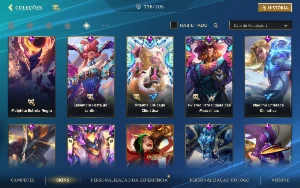 Conta lol: wild rift com diversas skins - League of Legends: Wild Rift LOL WR
