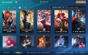 Conta lol: wild rift com diversas skins - League of Legends: Wild Rift LOL WR